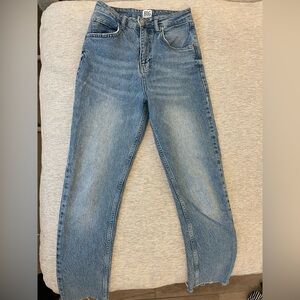 BDG Light Blue Womens Straight Jeans